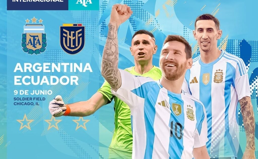 Argentina disputará un partido amistoso ante Ecuador